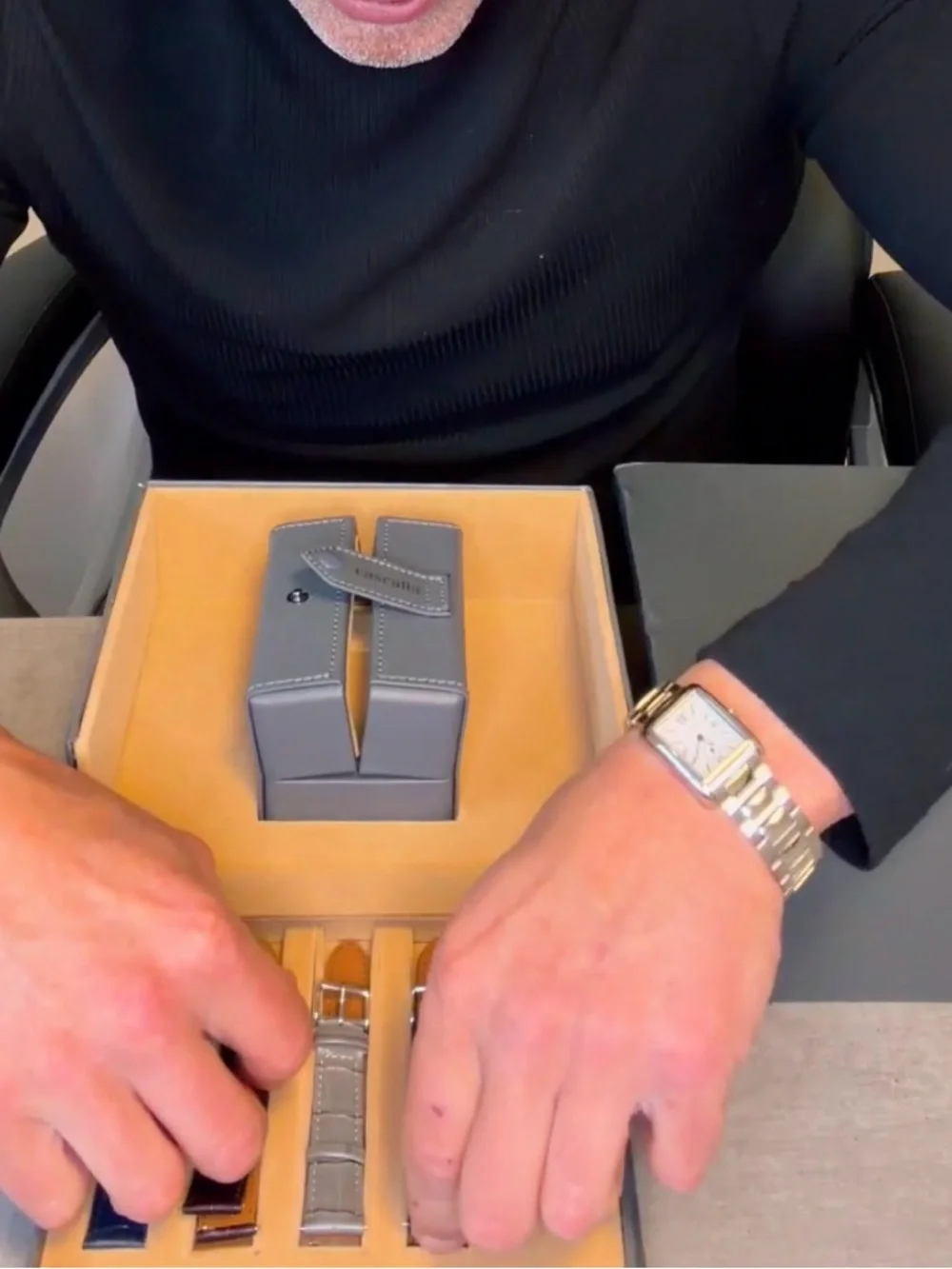 Stainless Steel Men’s Bracelet Watch by Cascalia - Picture 4 of 8